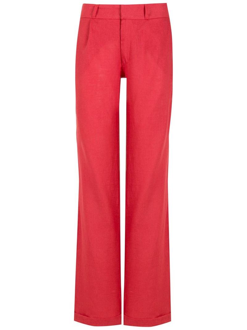 Clube Bossa Avenar straight trousers - Red von Clube Bossa