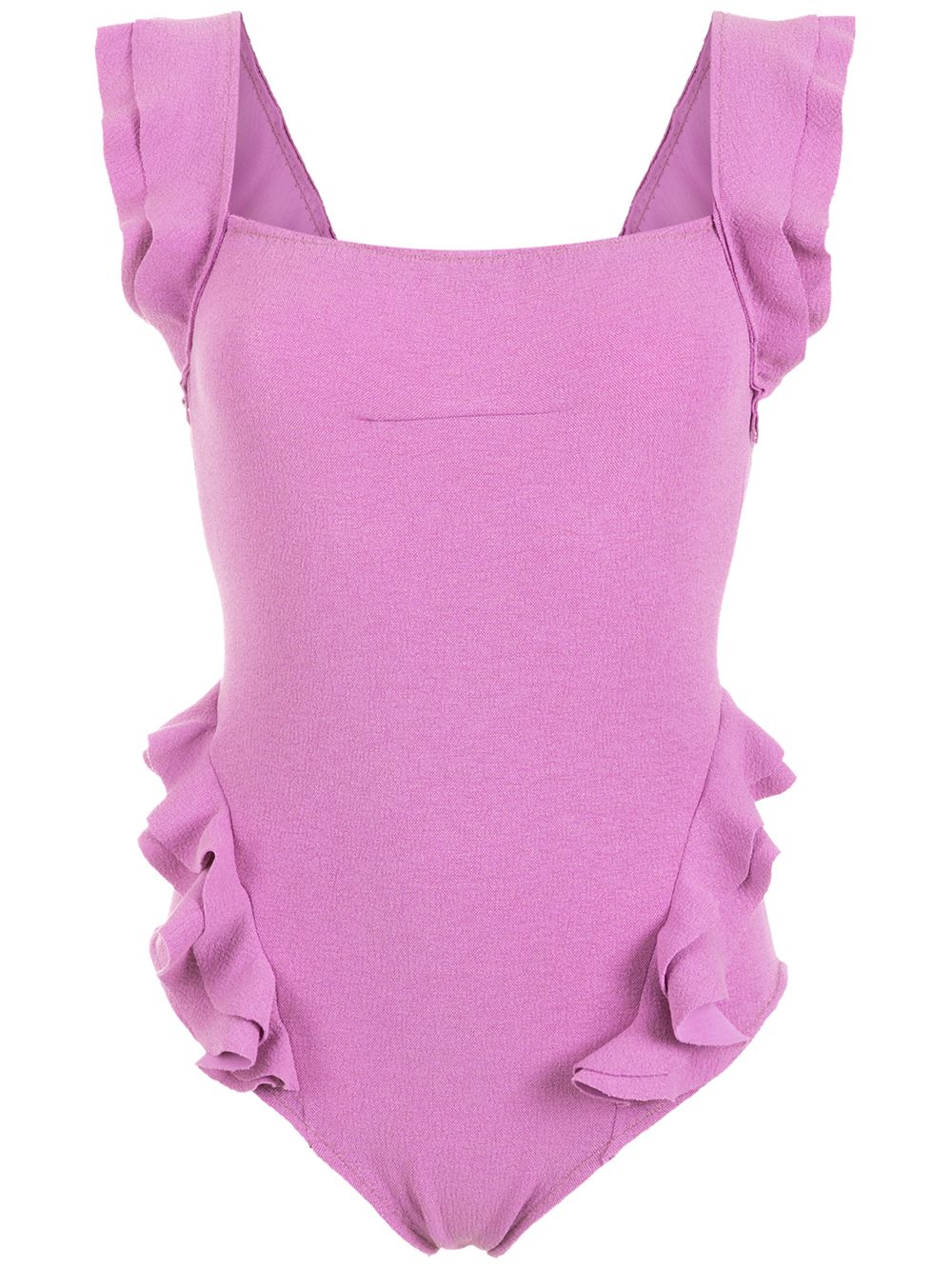 Clube Bossa Barbette ruffle-embellished swimsuit - Pink von Clube Bossa
