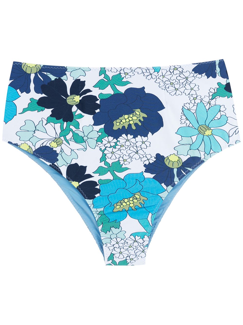 Clube Bossa Casall high rise bikini bottoms - Blue von Clube Bossa