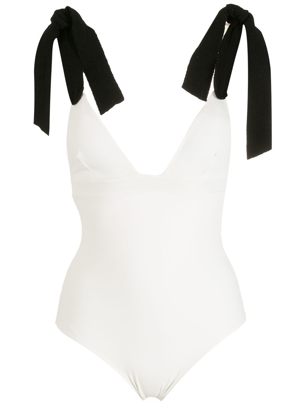 Clube Bossa Contessa two tone swimsuit - White von Clube Bossa