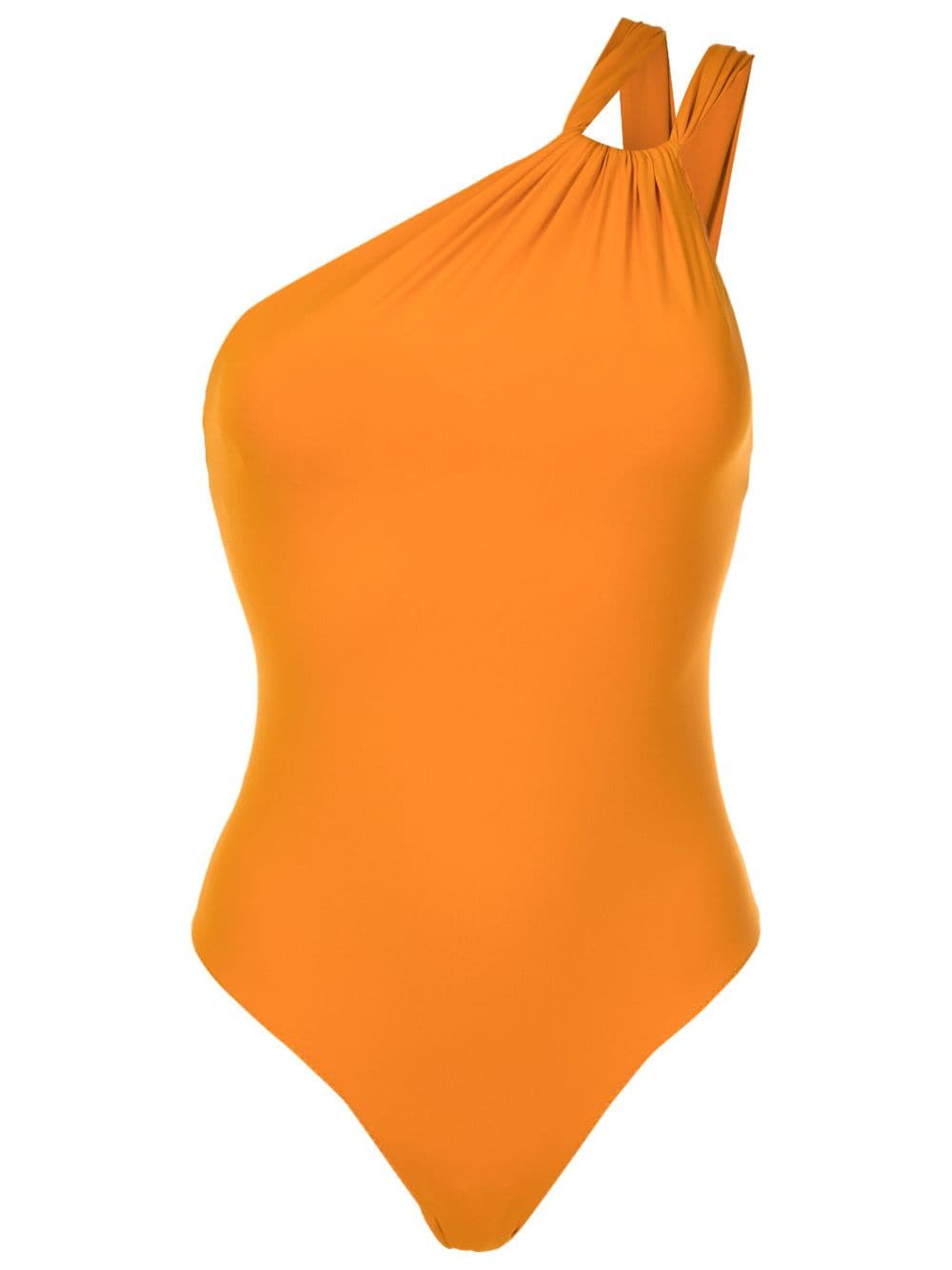 Clube Bossa Draper one-shoulder swimsuit - Orange von Clube Bossa