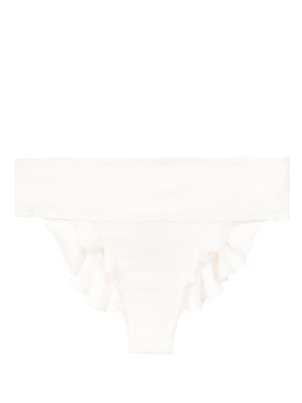 Clube Bossa Jasper high-waist bikini bottoms - White von Clube Bossa