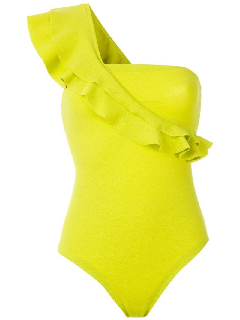 Clube Bossa Siola ruffle swimsuit - Yellow von Clube Bossa