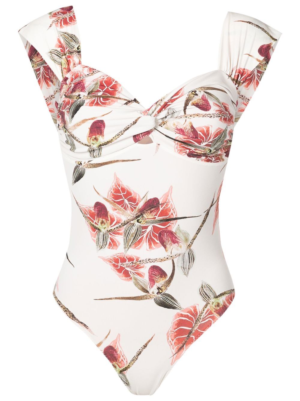 Clube Bossa Maio floral swimsuit - Neutrals von Clube Bossa