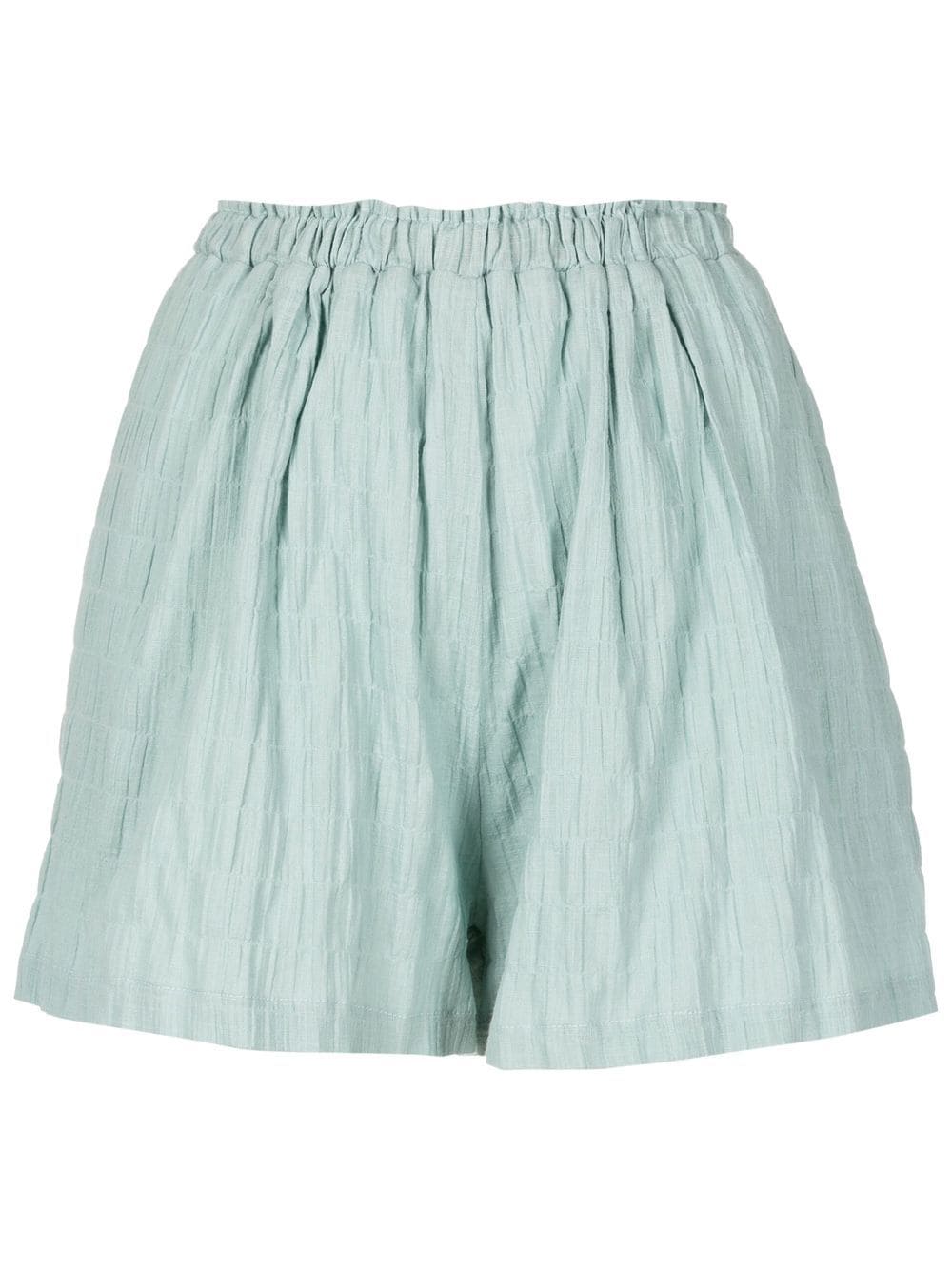 Clube Bossa Mandoline high-waist shorts - Blue von Clube Bossa