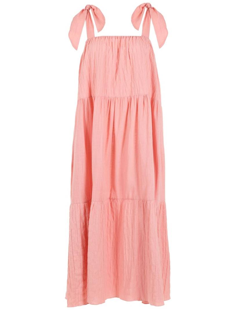 Clube Bossa Peggy cotton midi dress - Pink von Clube Bossa