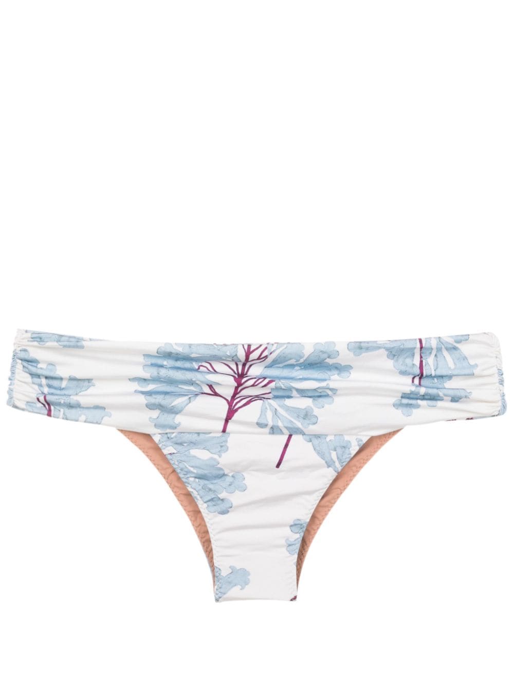 Clube Bossa Percy floral-print bikini bottoms - Blue von Clube Bossa