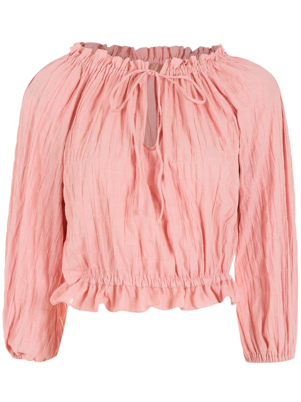 Clube Bossa Pisan cotton blouse - Pink von Clube Bossa