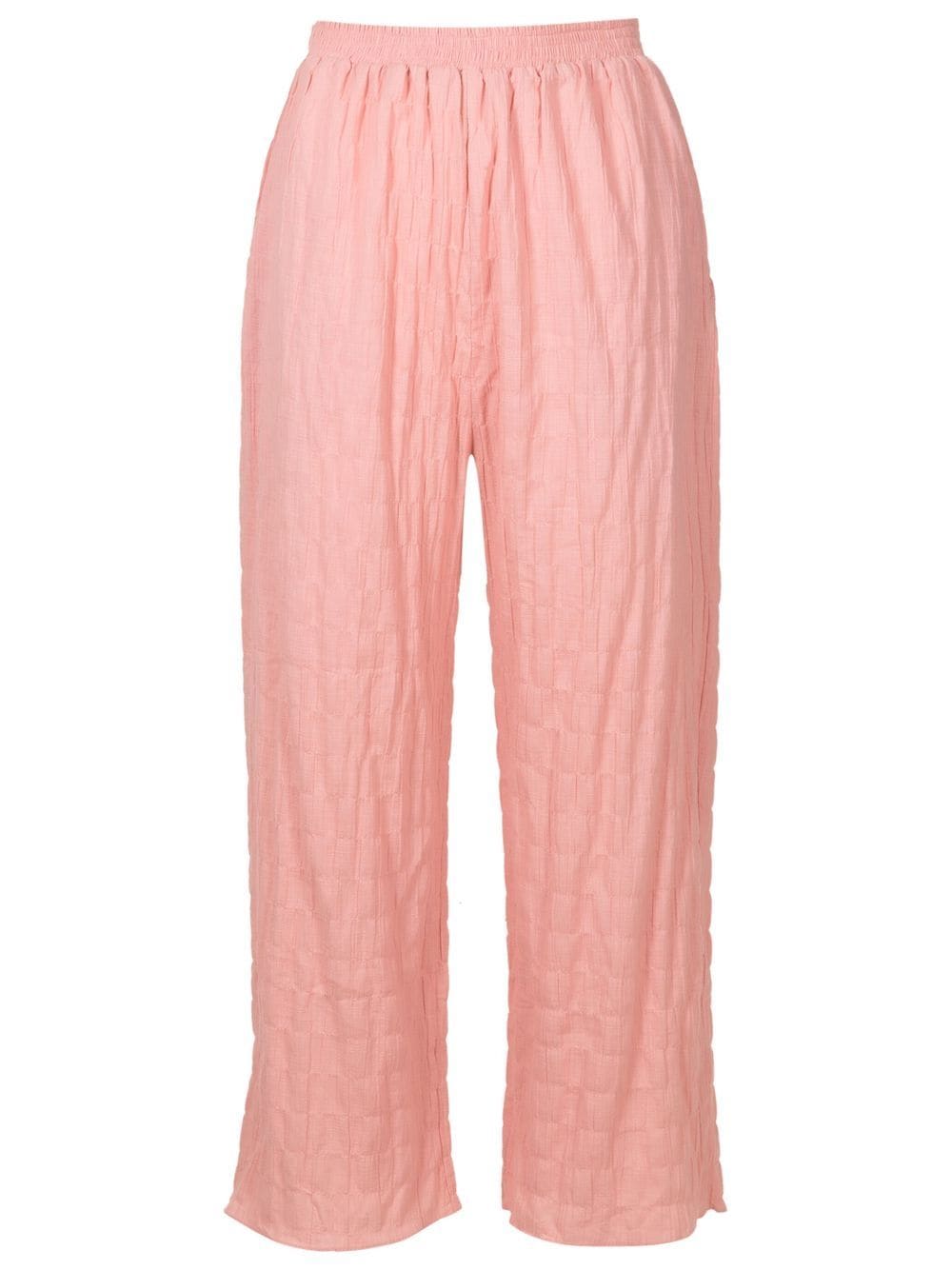 Clube Bossa Sam cotton cropped trousers - Pink von Clube Bossa