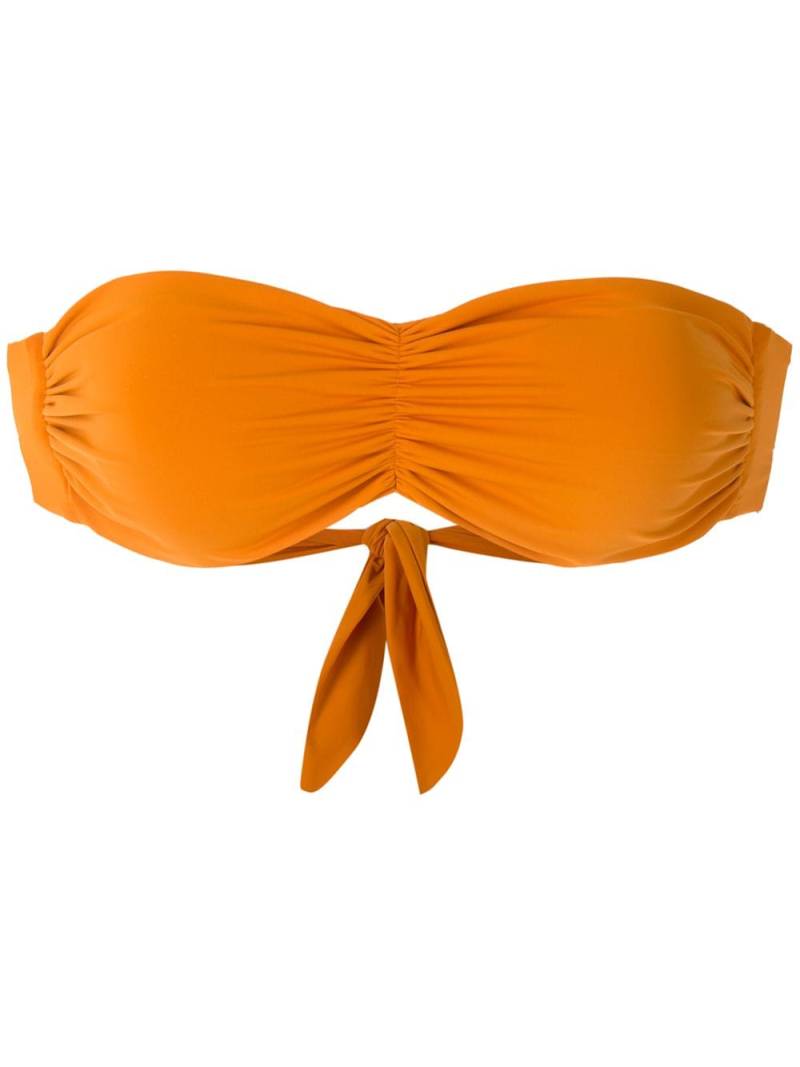 Clube Bossa Venet ruched bikini top - Orange von Clube Bossa