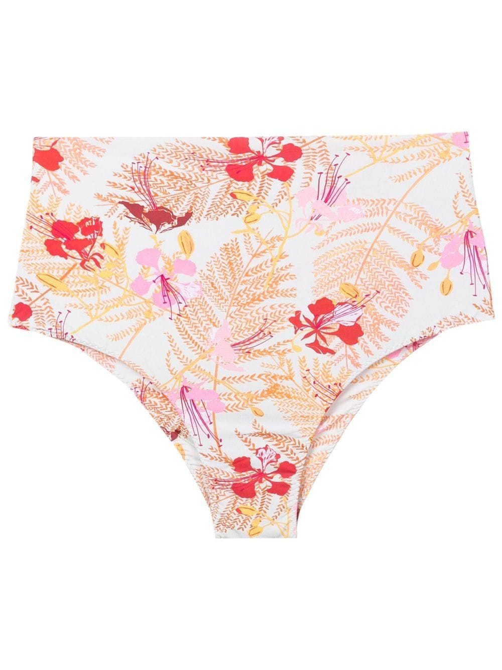 Clube Bossa floral high-waisted bikini bottoms - Pink von Clube Bossa