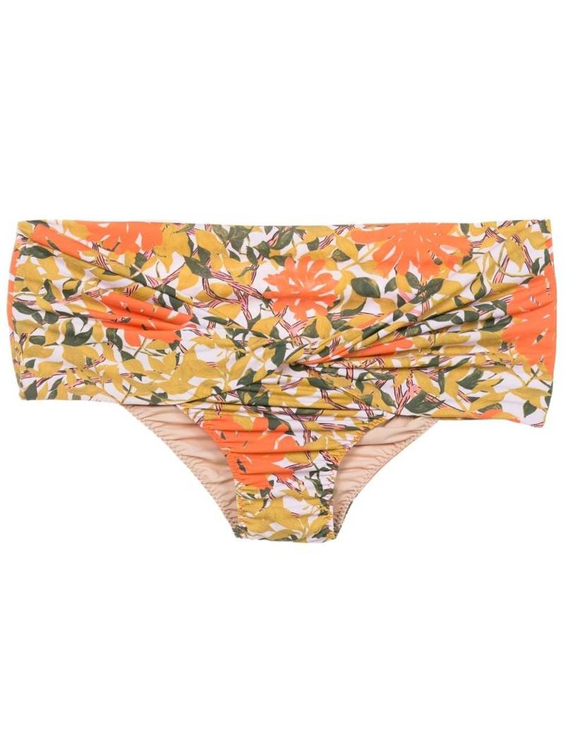 Clube Bossa floral-print bikini bottoms - Orange von Clube Bossa