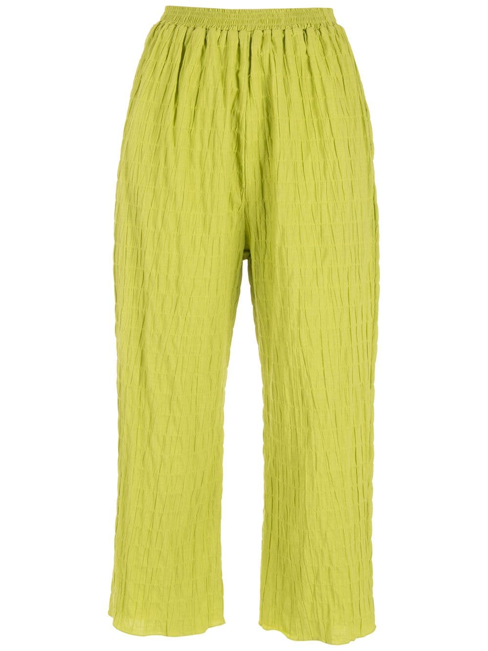 Clube Bossa sam cropped cotton pants - Green von Clube Bossa