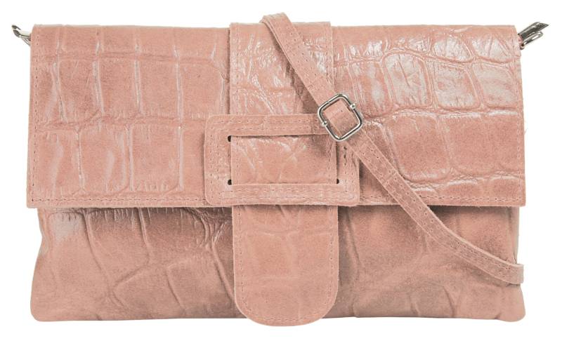 Cluty Abendtasche, echt Leder, Made in Italy von Cluty