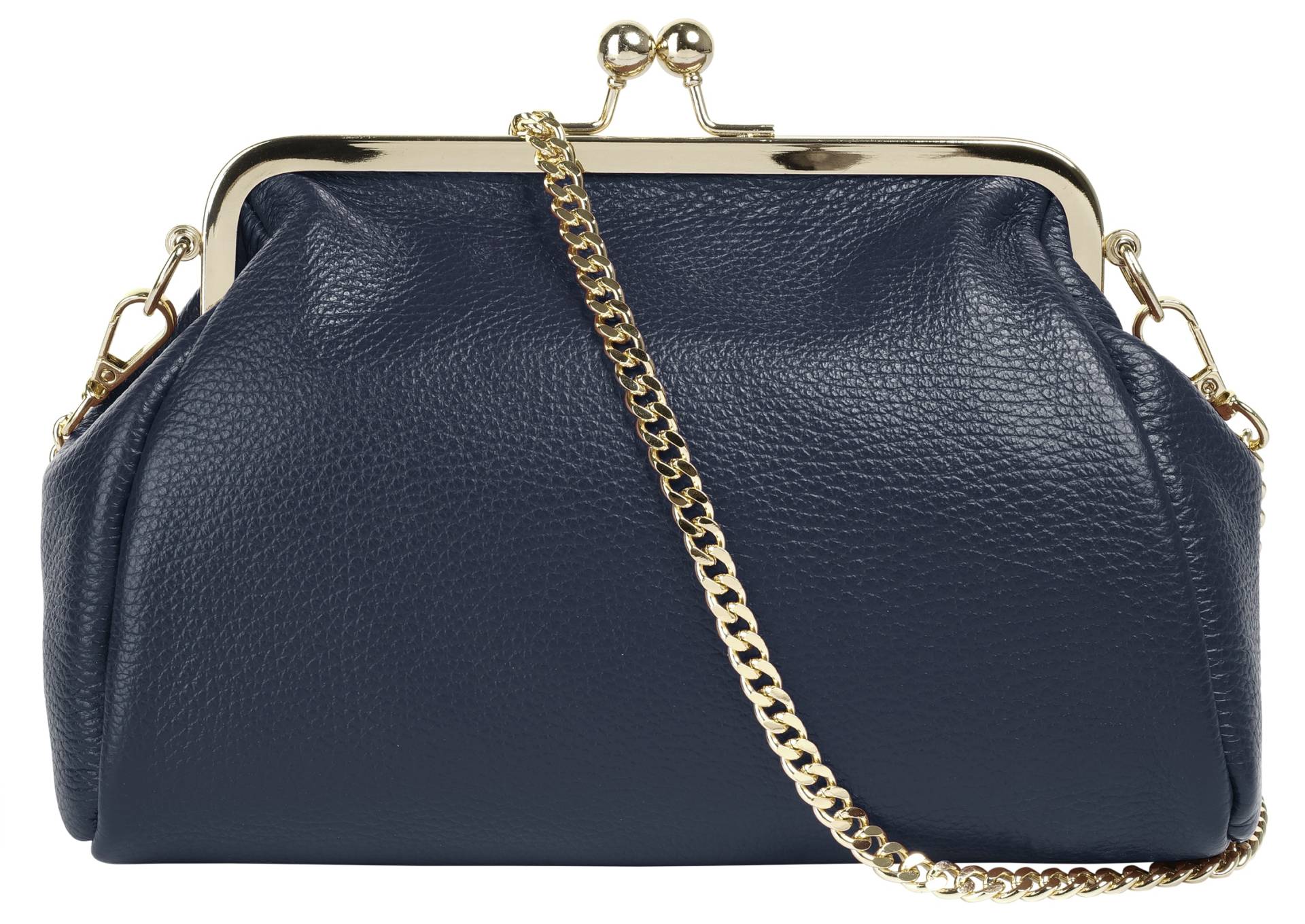 Cluty Abendtasche, echt Leder, Made in Italy von Cluty