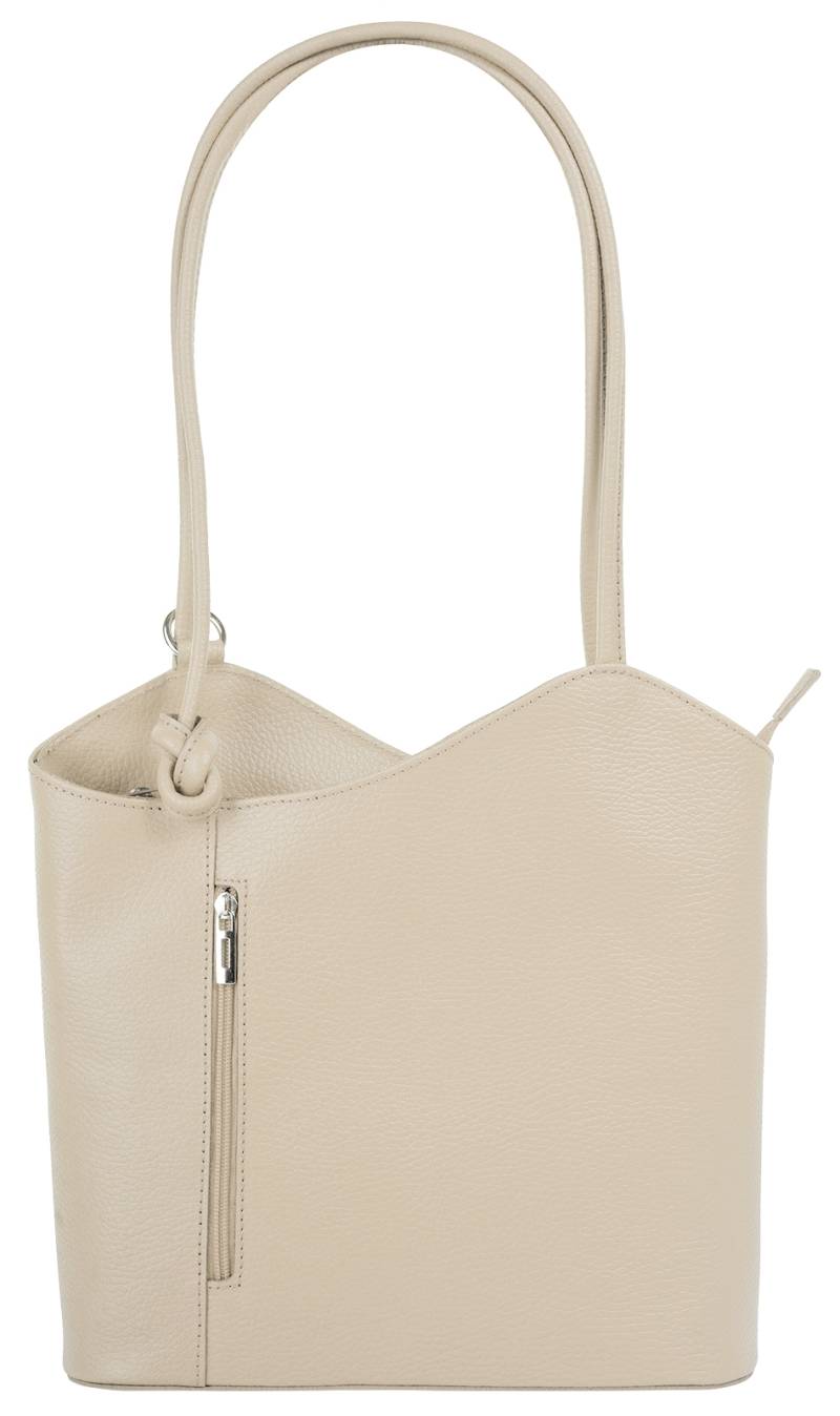 Cluty Cityrucksack, echt Leder, Made in Italy von Cluty