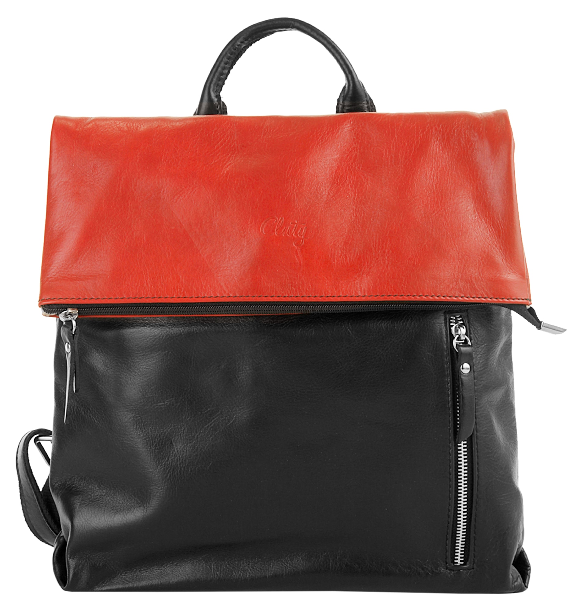 Cluty Cityrucksack, echt Leder, Made in Italy Cluty Cityrucksack, echt Leder, Made in Italy von Cluty