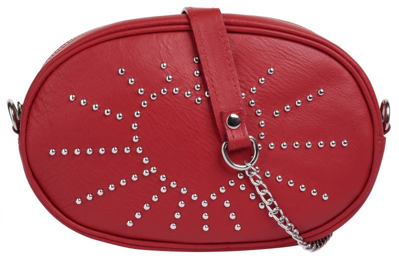 Cluty Gürteltasche, echt Leder, Made in Italy von Cluty