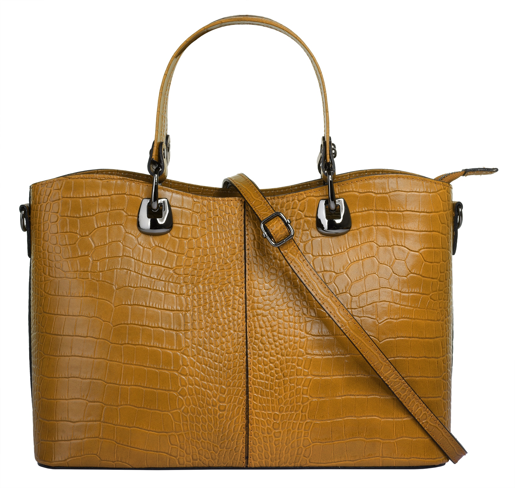 Cluty Henkeltasche, echt Leder, Made in Italy Cluty Henkeltasche, echt Leder, Made in Italy von Cluty