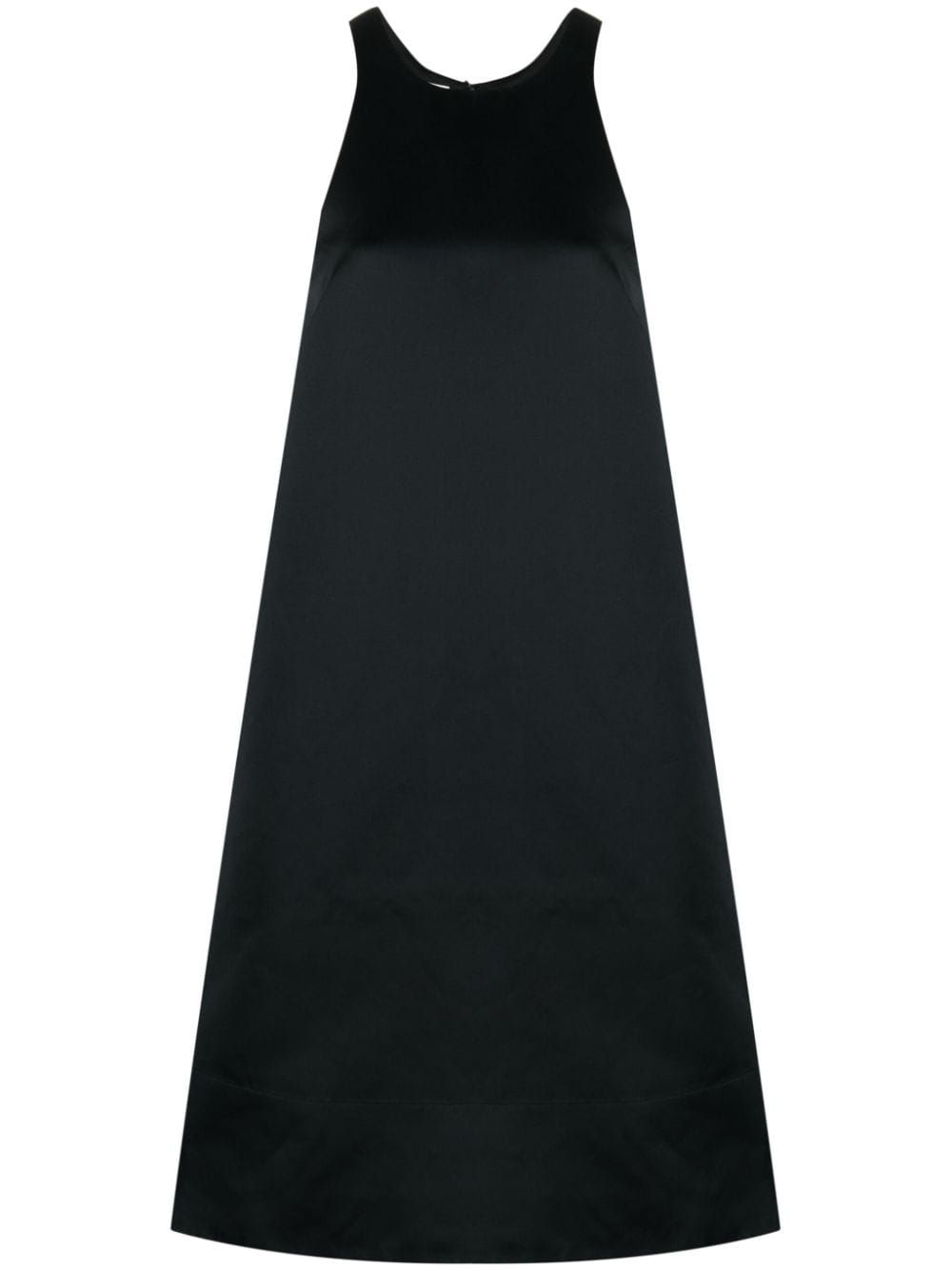 Co A-line round-neck midi dress - Black von Co