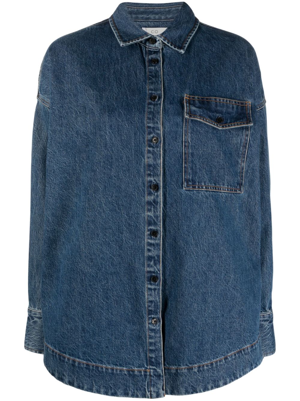 Co denim organic-cotton jacket - Blue von Co