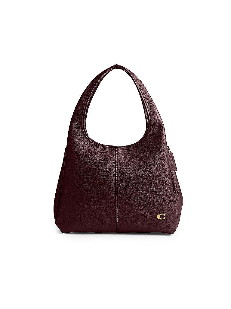 COACH Ledertasche - Hobo LANA  dunkelrot von Coach