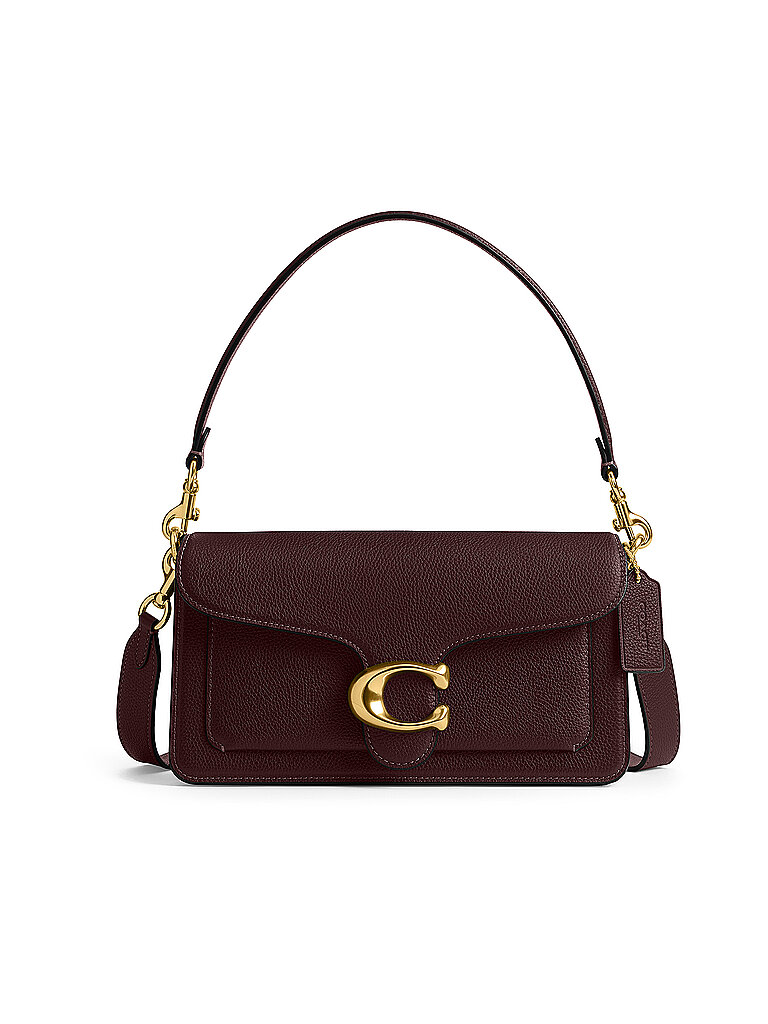 COACH Ledertasche - Umhängetasche TABBY 26 dunkelrot von Coach