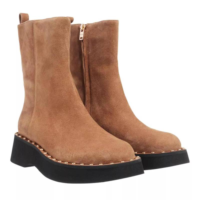 Coach Boots & Stiefeletten - Vanesa Suede Bootie - Gr. 36 (EU) - in Cognacbraun - für Damen von Coach