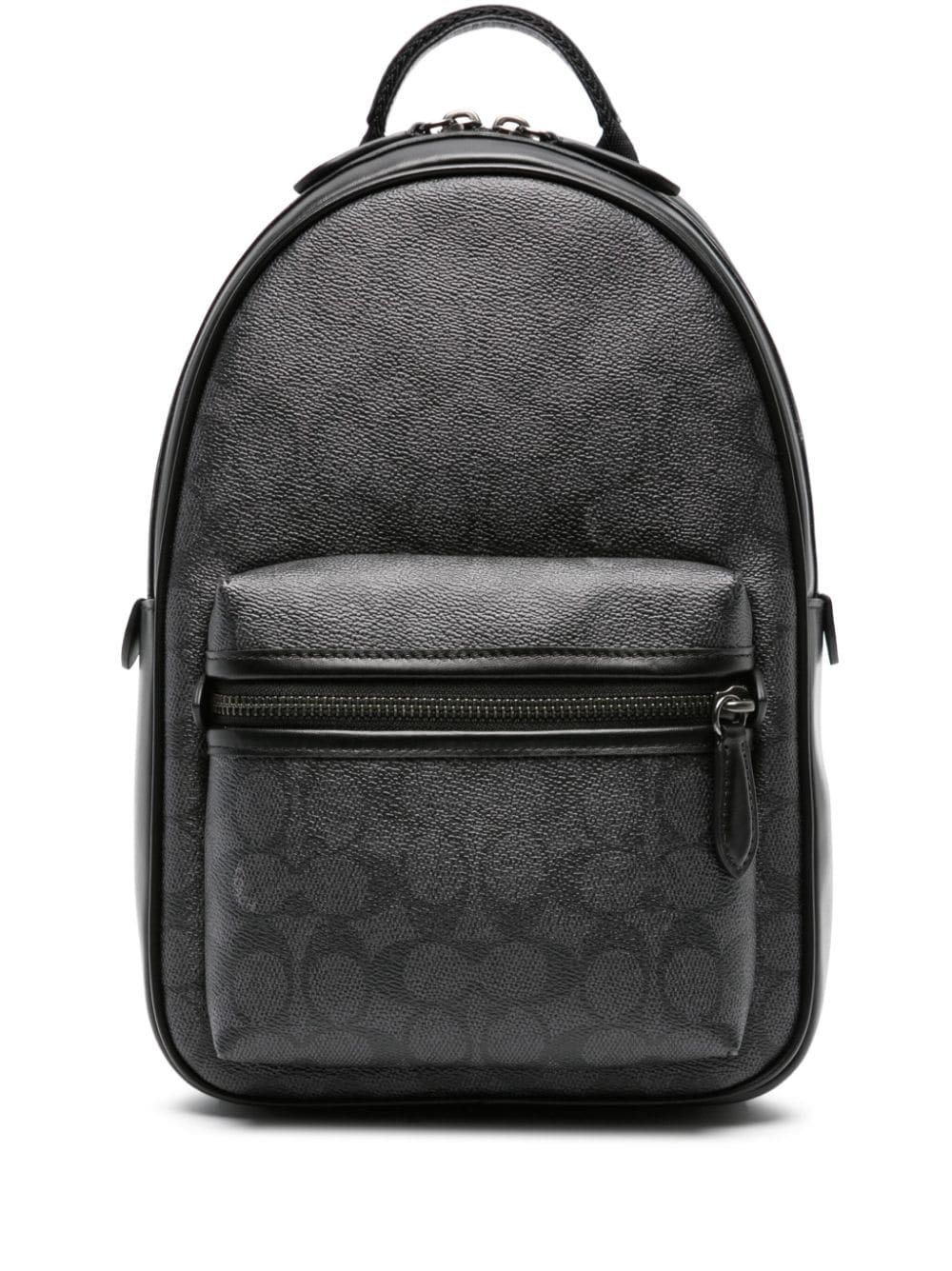 Coach Charter monogram leather backpack - Grey von Coach