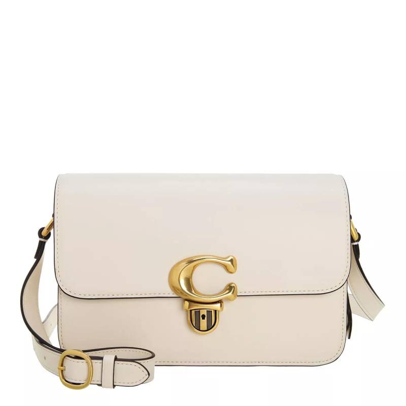 Coach Umhängetasche - Glovetanned Leather Studio Shoulder Bag - Gr. unisize - in Creme - für Damen von Coach