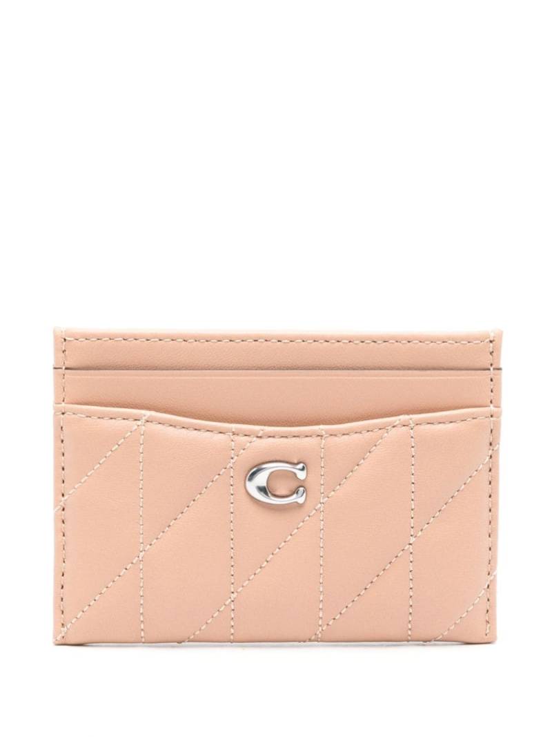 Coach Essential quilted cardholders - Pink von Coach