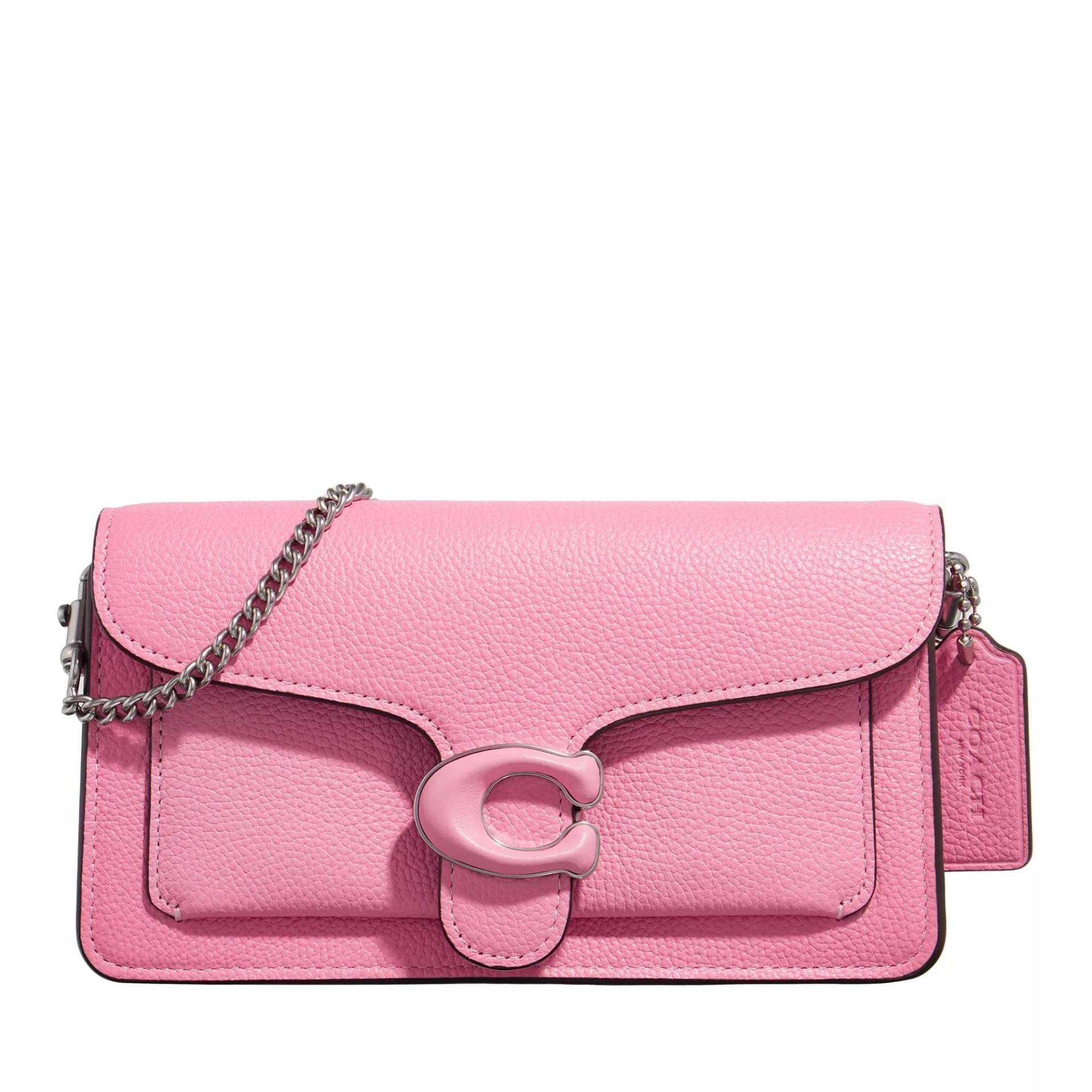 Coach Handtasche - Leather Covered C Closure Tabby Chain Clutch - Gr. unisize - in Rosa - für Damen von Coach