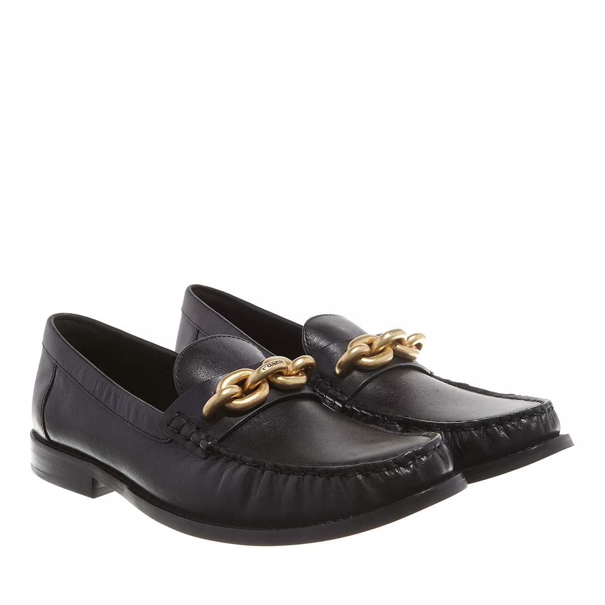 Coach Loafers & Ballerinas - Jess Leather Loafer - Gr. 36,5 (EU) - in Schwarz - für Damen von Coach