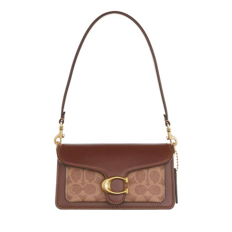 Coach Schultertasche - Cc Sig Tabby 20 Rf;B4/Tar - Gr. unisize - in Braun - für Damen von Coach