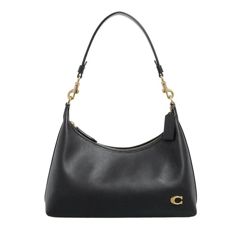 Coach Schultertasche - Glovetanned Leather Juliet Shoulder Bag - Gr. unisize - in Schwarz - für Damen von Coach