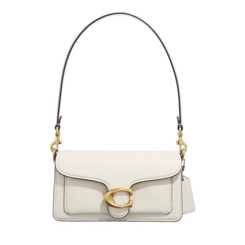 Coach Schultertasche - Polished Pebble Leather Tabby Shoulder Bag 20 Refr - Gr. unisize - in Beige - für Damen von Coach