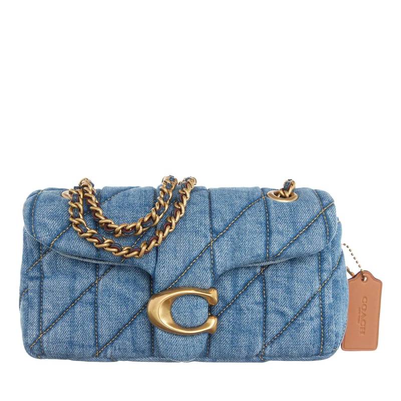 Coach Schultertasche - Qlt Dnm Tabby Sb 20;Brass/Ind - Gr. unisize - in Blau - für Damen von Coach