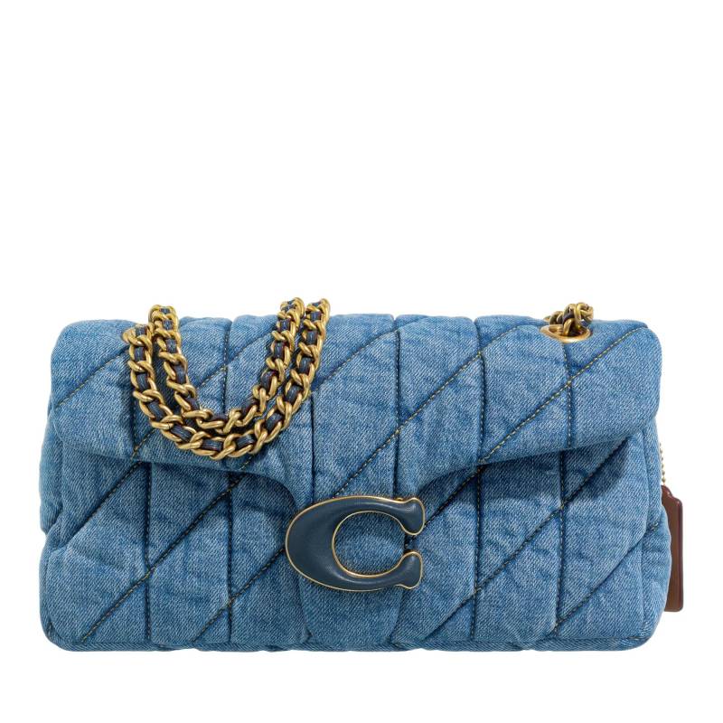 Coach Schultertasche - Qlt Dnm Tabby Sb 26;Brass/Ind - Gr. unisize - in Blau - für Damen von Coach