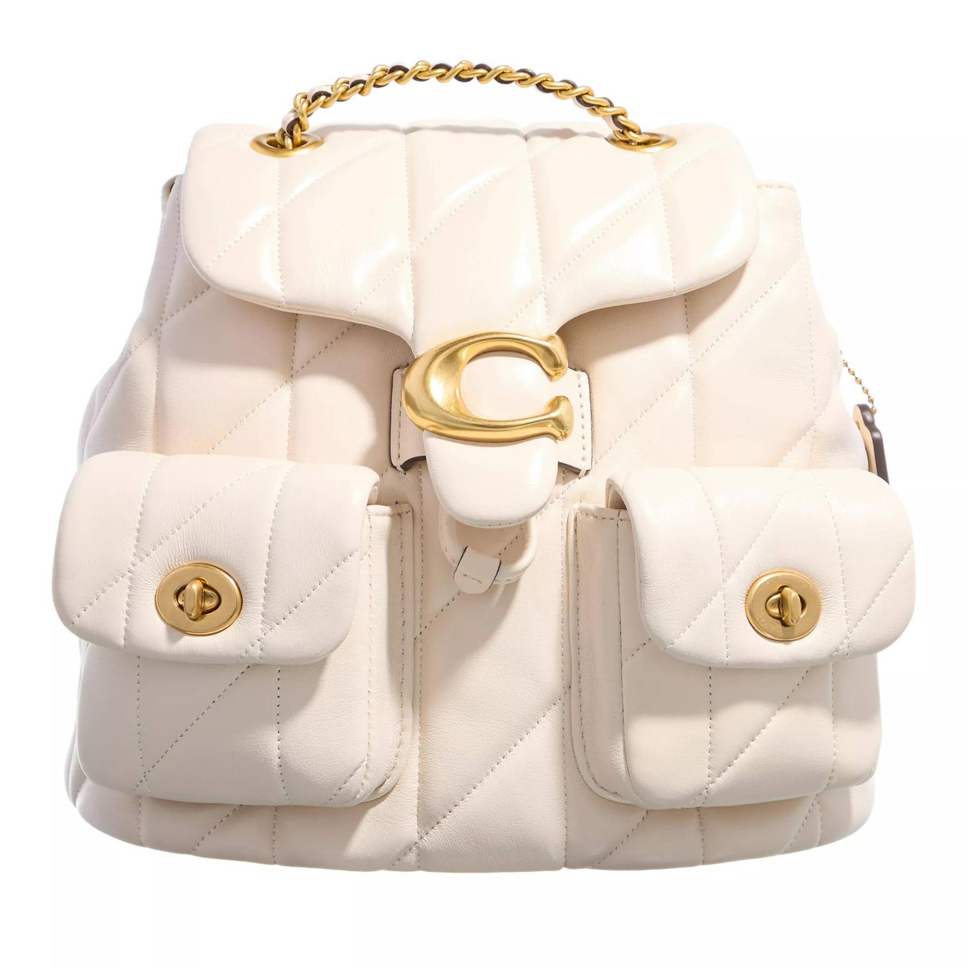 Coach Schultertasche - Quilted Leather Tabby Backpack - Gr. unisize - in Creme - für Damen Coach Schultertasche - Quilted Leather Tabby Backpack - Gr. unisize - in Creme - für Damen von Coach