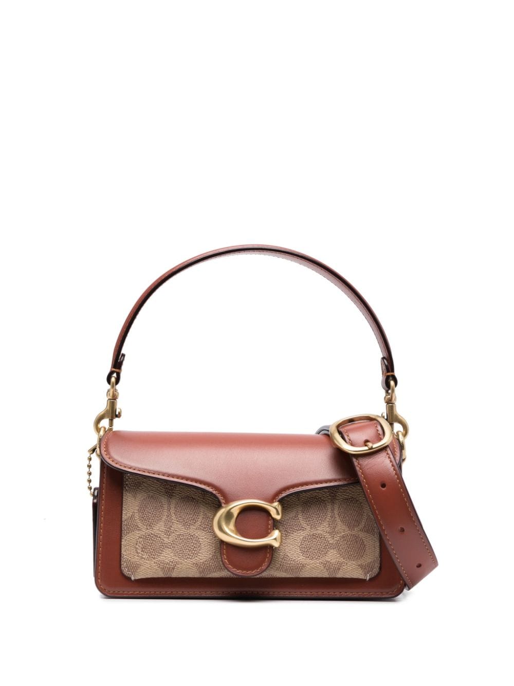 Coach Tabby leather shoulder bag - Neutrals von Coach