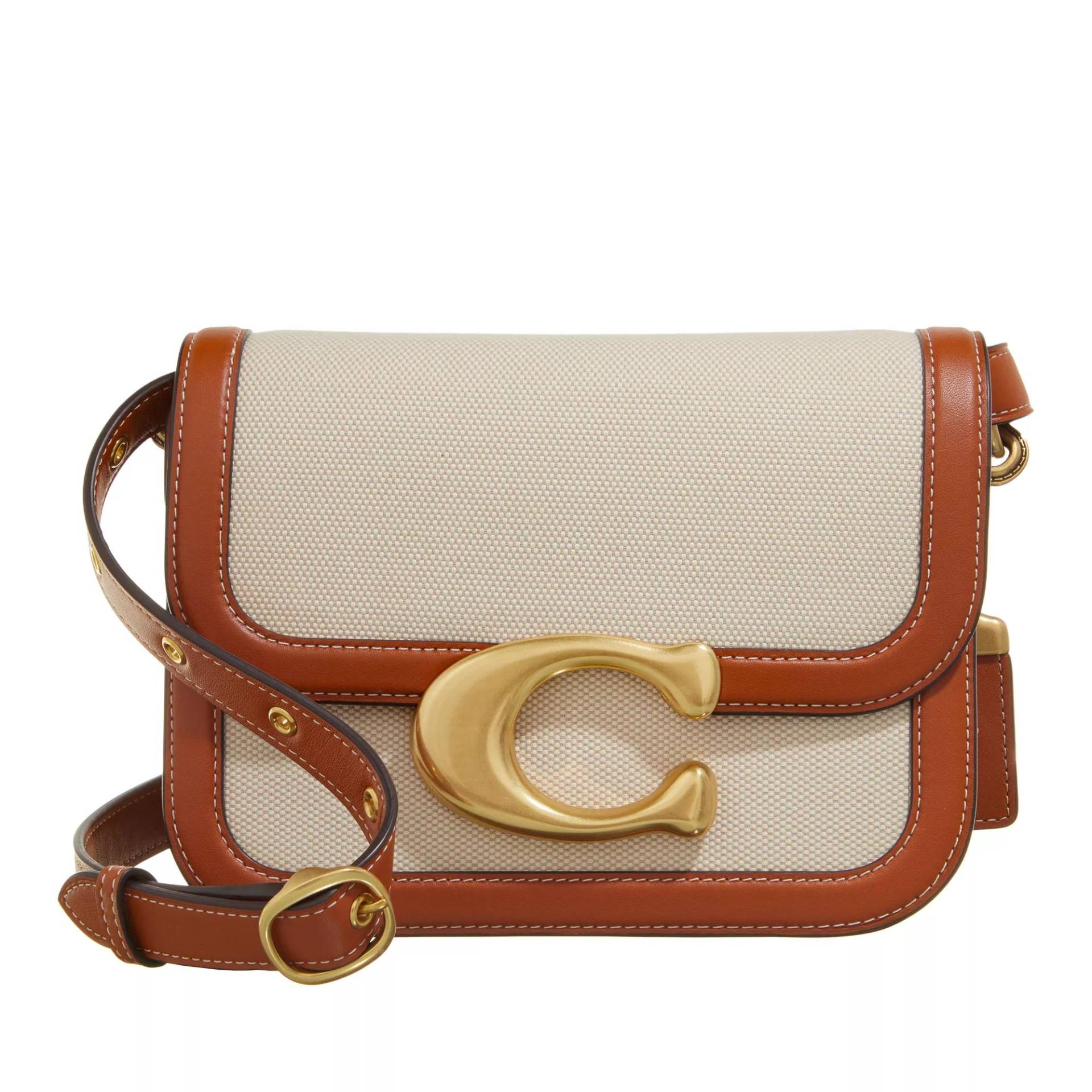 Coach Umhängetasche - Canvas Idol Bag - Gr. unisize - in Beige - für Damen von Coach