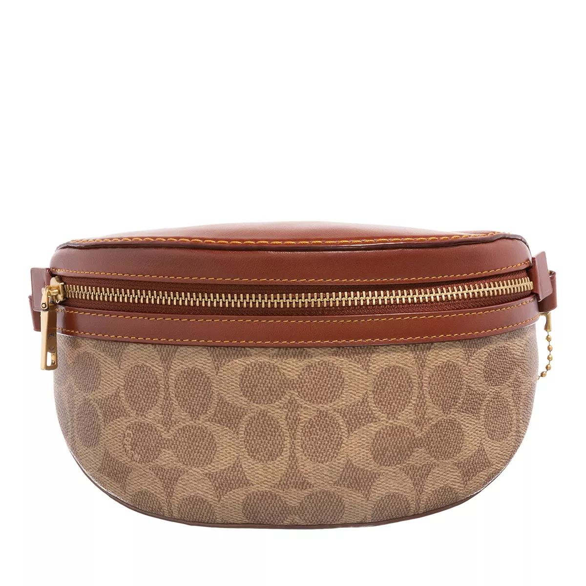 Coach Umhängetasche - Coated Canvas Signature Bethany Belt Bag - Gr. ONE - in Braun - für Damen von Coach