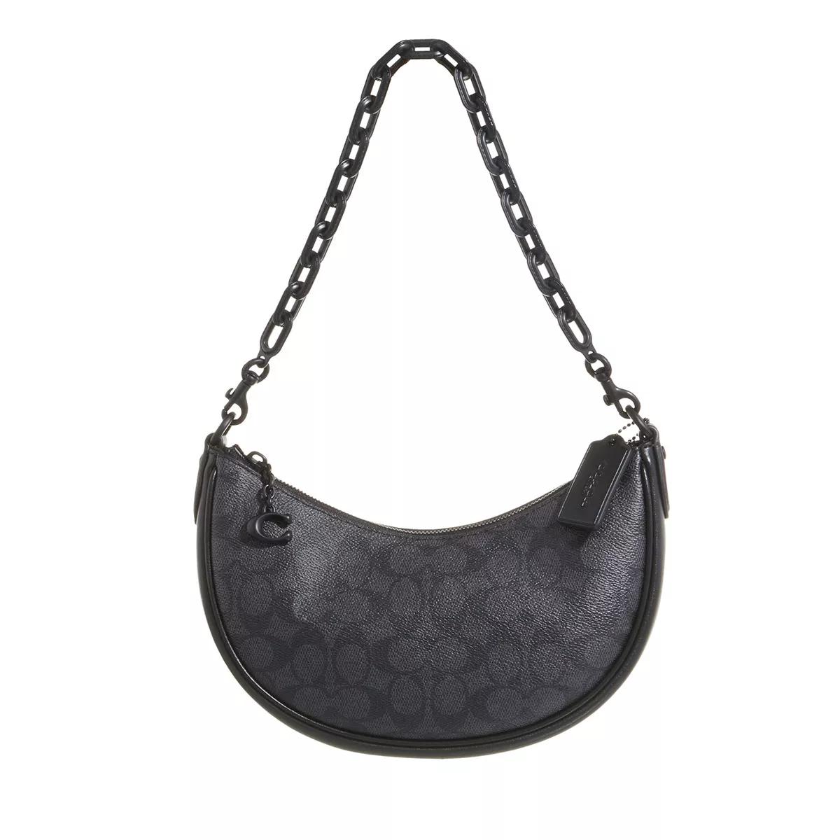 Coach Umhängetasche - Coated Canvas Signature Mira Shoulder Bag - Gr. unisize - in Schwarz - für Damen von Coach