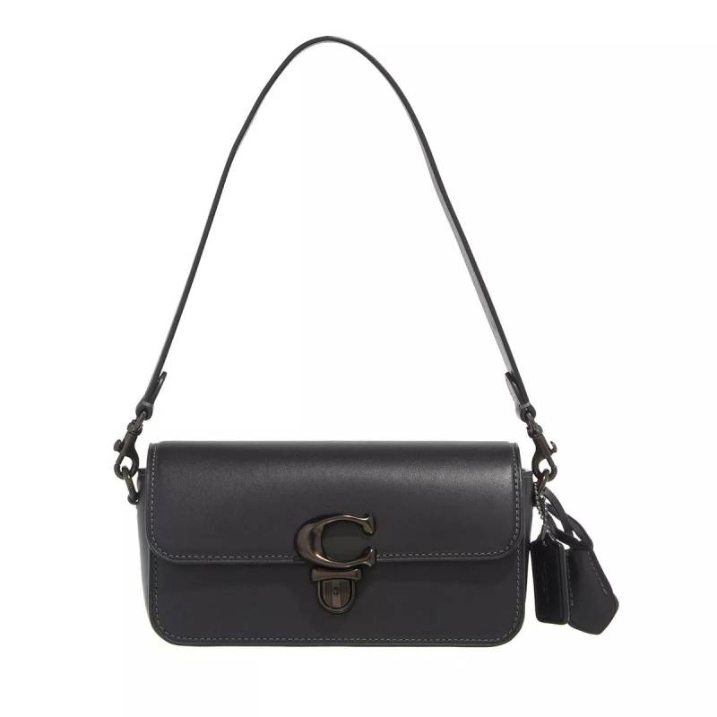 Coach Umhängetasche - Glovetanned Leather Studio Shoulder Bag - Gr. unisize - in Schwarz - für Damen von Coach