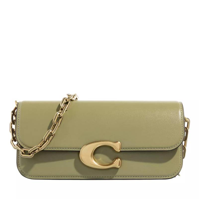 Coach Umhängetasche - Luxe Refined Calf Idol Bag 23 - Gr. unisize - in Grün - für Damen von Coach