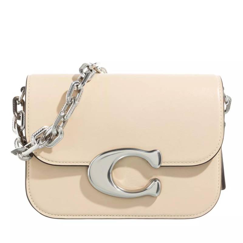 Coach Umhängetasche - Luxe Refined Calf Idol Bag - Gr. unisize - in Beige - für Damen von Coach