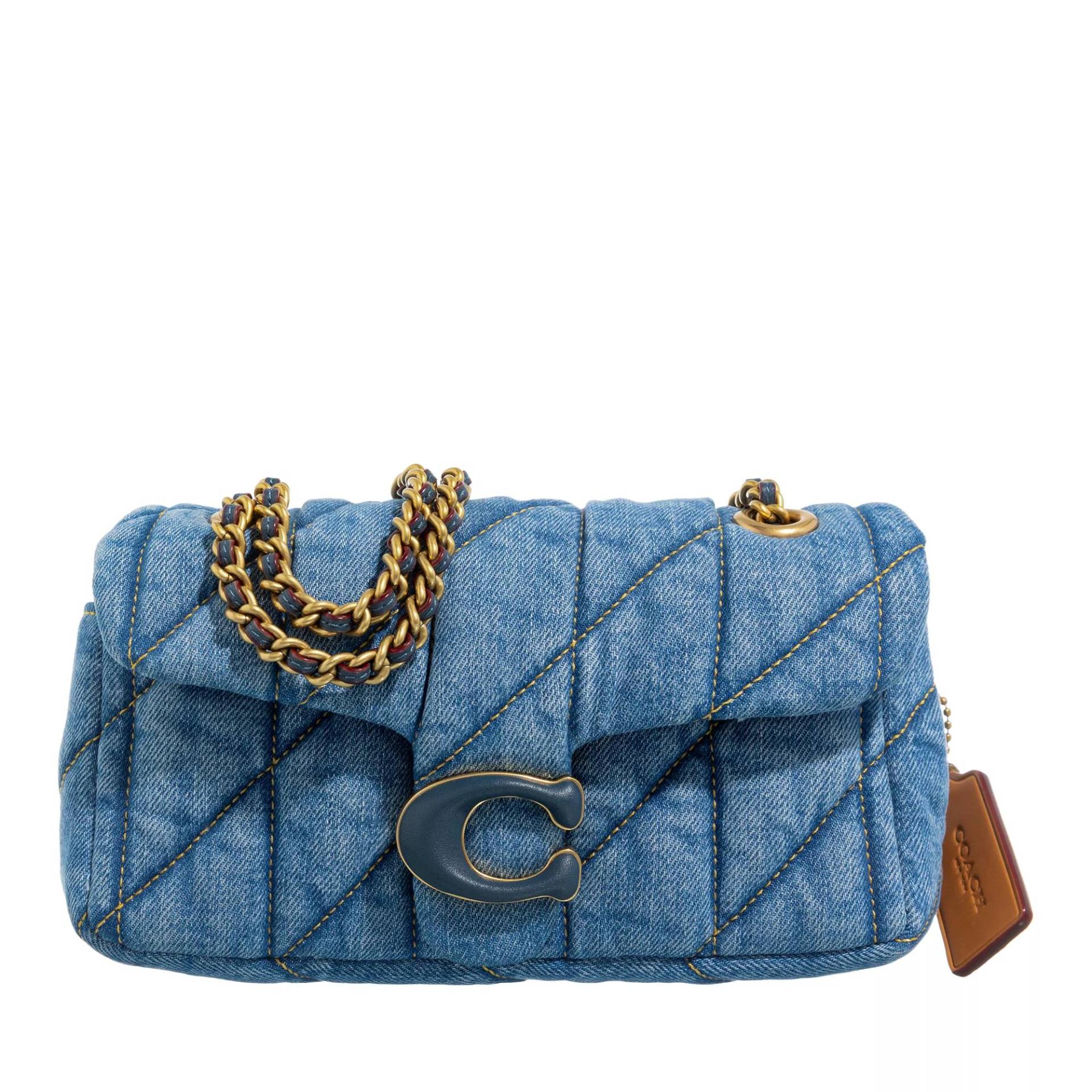 Coach Umhängetasche - Quilted Denim Tabby Shoulder Bag 20 - Gr. unisize - in Blau - für Damen von Coach