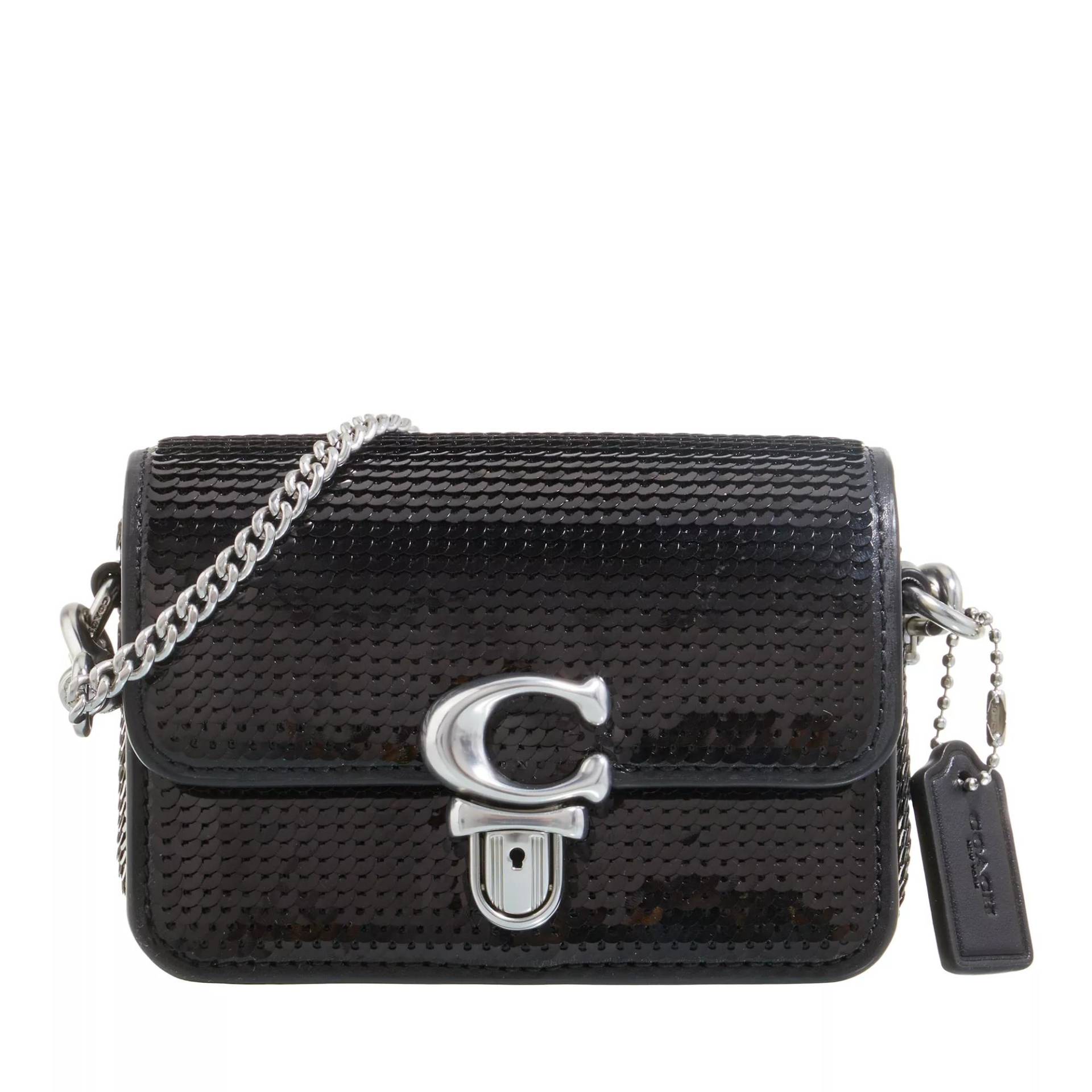 Coach Umhängetasche - Sequin Studio 12 - Gr. unisize - in Schwarz - für Damen von Coach