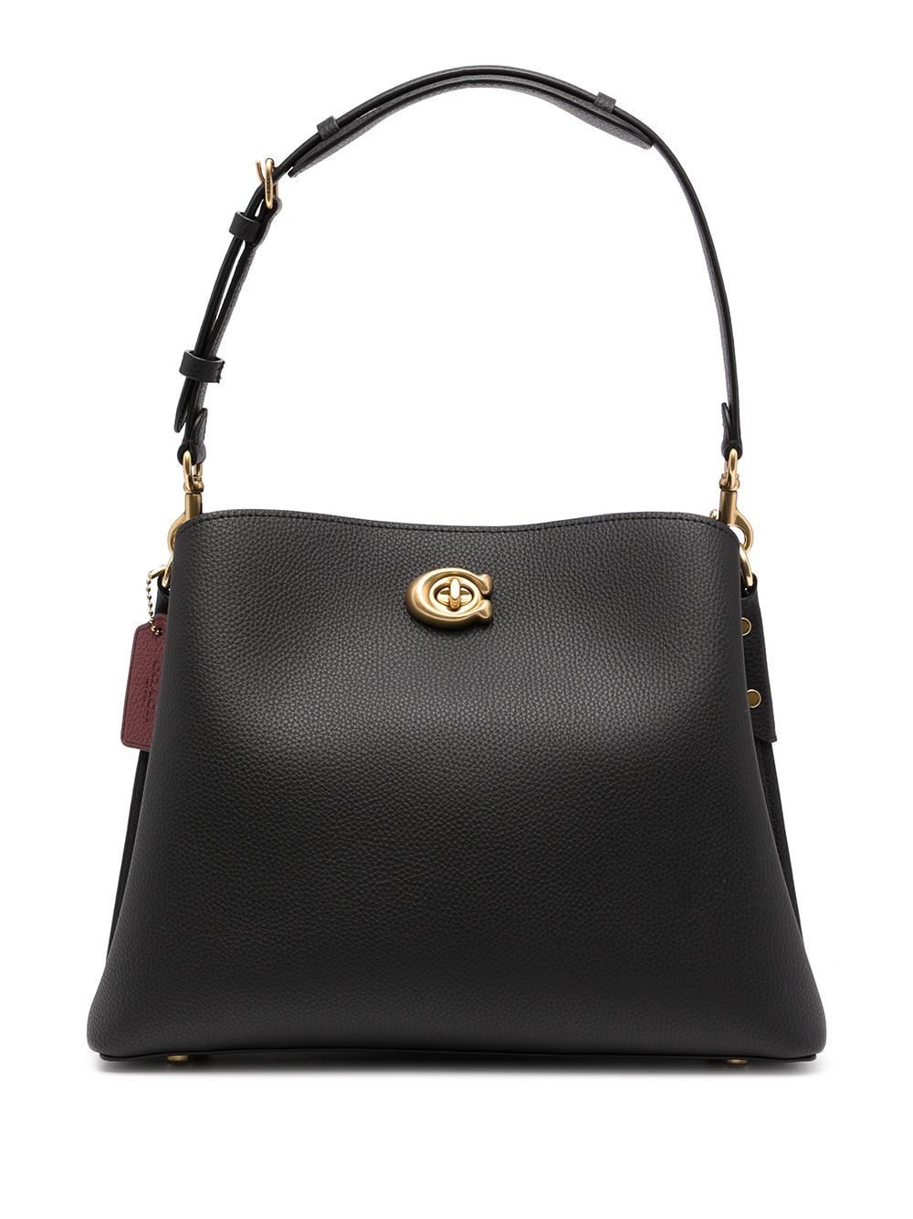 Coach Willow leather shoulder bag - Black von Coach