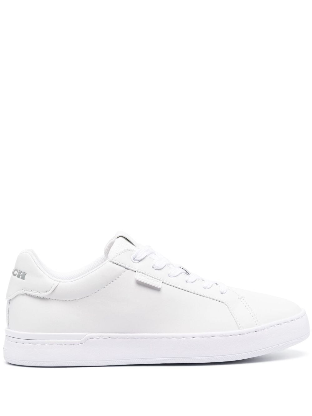 Coach embossed-logo low-top sneakers - White von Coach